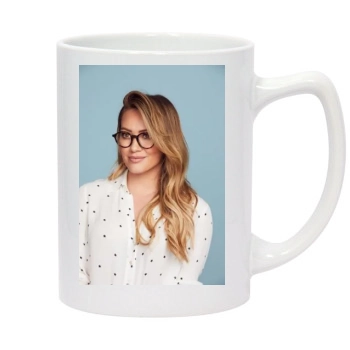 Hilary Duff 14oz White Statesman Mug