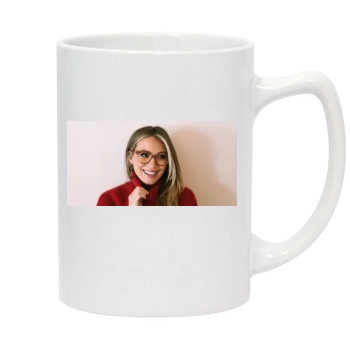 Hilary Duff 14oz White Statesman Mug