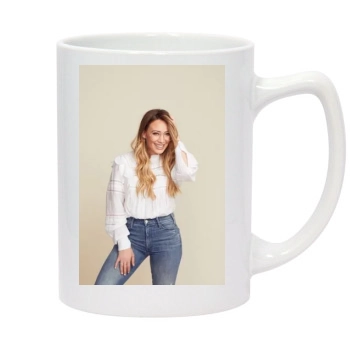 Hilary Duff 14oz White Statesman Mug