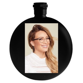 Hilary Duff Round Flask