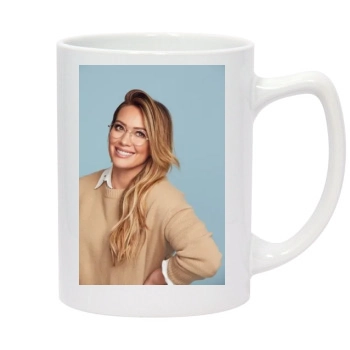 Hilary Duff 14oz White Statesman Mug