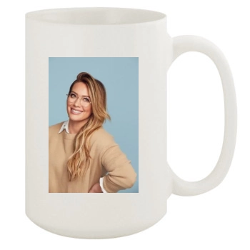 Hilary Duff 15oz White Mug