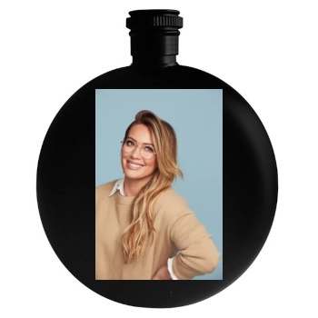 Hilary Duff Round Flask