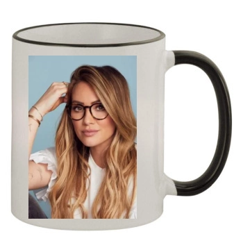 Hilary Duff 11oz Colored Rim & Handle Mug