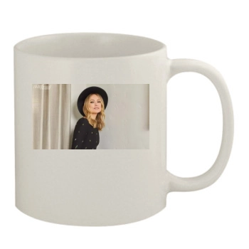 Olivia Wilde 11oz White Mug