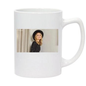 Olivia Wilde 14oz White Statesman Mug