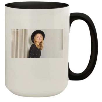 Olivia Wilde 15oz Colored Inner & Handle Mug