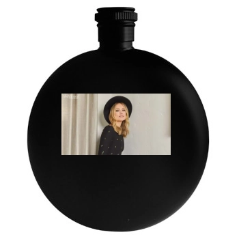 Olivia Wilde Round Flask