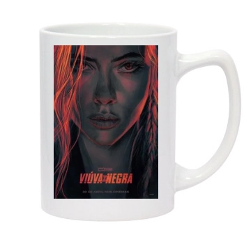 Scarlett Johansson 14oz White Statesman Mug