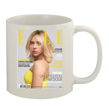 Scarlett Johansson 11oz White Mug