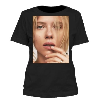 Scarlett Johansson Women's Cut T-Shirt