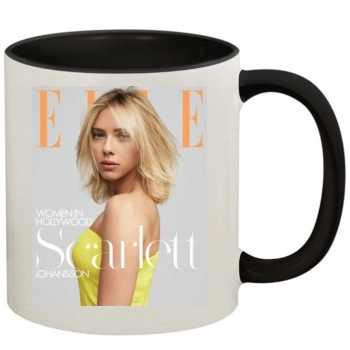 Scarlett Johansson 11oz Colored Inner & Handle Mug