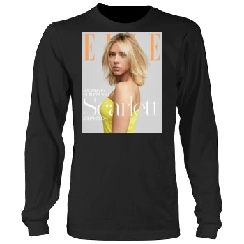 Scarlett Johansson Men's Heavy Long Sleeve TShirt