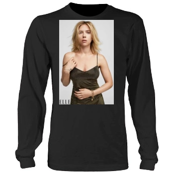 Scarlett Johansson Men's Heavy Long Sleeve TShirt