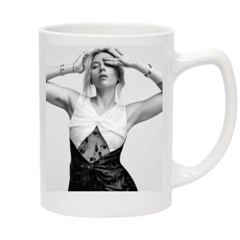 Scarlett Johansson 14oz White Statesman Mug