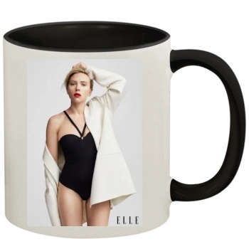 Scarlett Johansson 11oz Colored Inner & Handle Mug