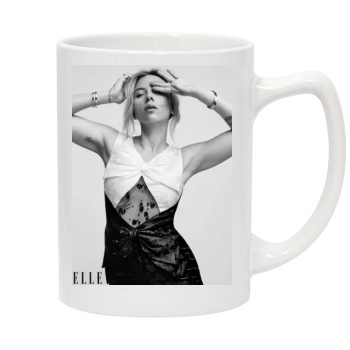 Scarlett Johansson 14oz White Statesman Mug