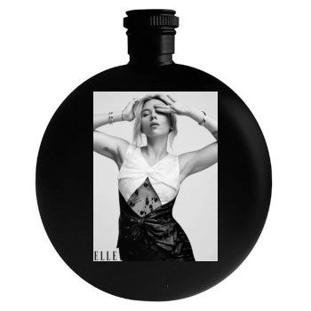 Scarlett Johansson Round Flask