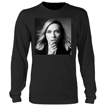 Scarlett Johansson Men's Heavy Long Sleeve TShirt