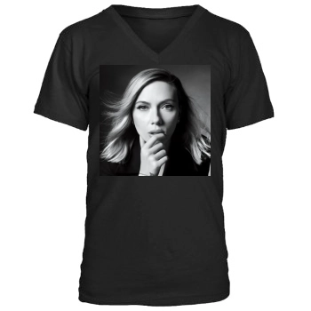 Scarlett Johansson Men's V-Neck T-Shirt