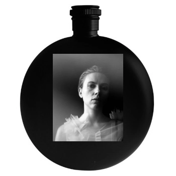 Scarlett Johansson Round Flask