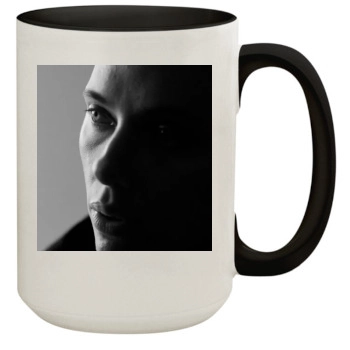 Scarlett Johansson 15oz Colored Inner & Handle Mug