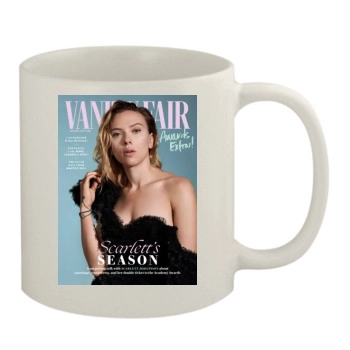 Scarlett Johansson 11oz White Mug