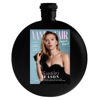 Scarlett Johansson Round Flask