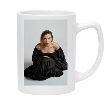 Scarlett Johansson 14oz White Statesman Mug