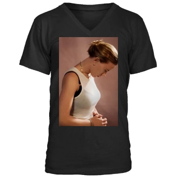 Scarlett Johansson Men's V-Neck T-Shirt