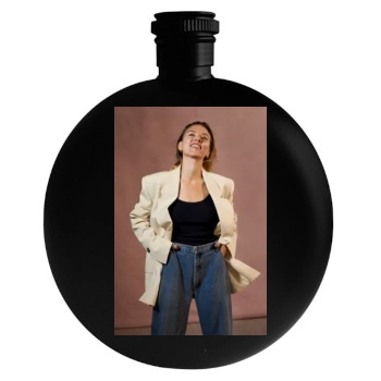 Scarlett Johansson Round Flask