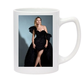 Scarlett Johansson 14oz White Statesman Mug