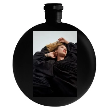 Scarlett Johansson Round Flask