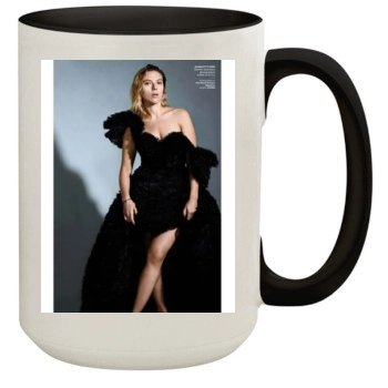 Scarlett Johansson 15oz Colored Inner & Handle Mug