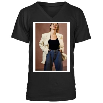 Scarlett Johansson Men's V-Neck T-Shirt