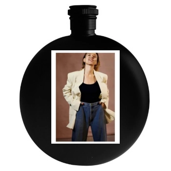 Scarlett Johansson Round Flask