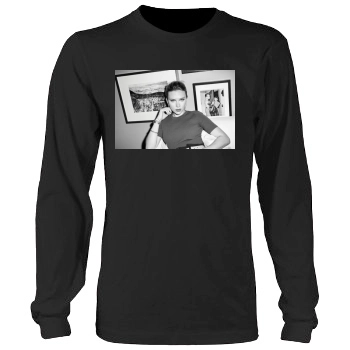 Scarlett Johansson Men's Heavy Long Sleeve TShirt