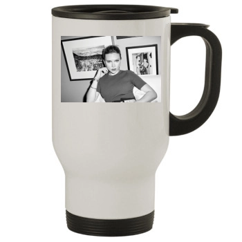 Scarlett Johansson Stainless Steel Travel Mug