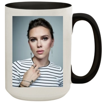 Scarlett Johansson 15oz Colored Inner & Handle Mug