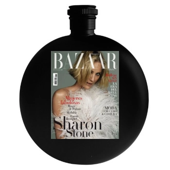 Sharon Stone Round Flask