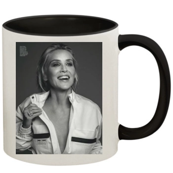 Sharon Stone 11oz Colored Inner & Handle Mug