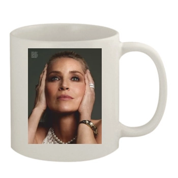 Sharon Stone 11oz White Mug