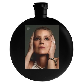 Sharon Stone Round Flask