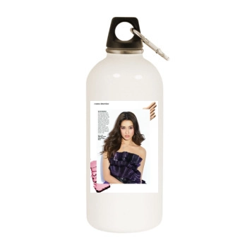 Shraddha Kapoor White Water Bottle With Carabiner