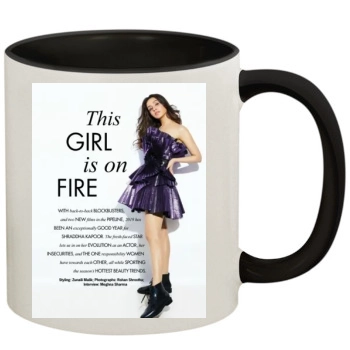 Shraddha Kapoor 11oz Colored Inner & Handle Mug