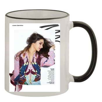 Shraddha Kapoor 11oz Colored Rim & Handle Mug