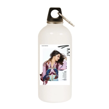 Shraddha Kapoor White Water Bottle With Carabiner