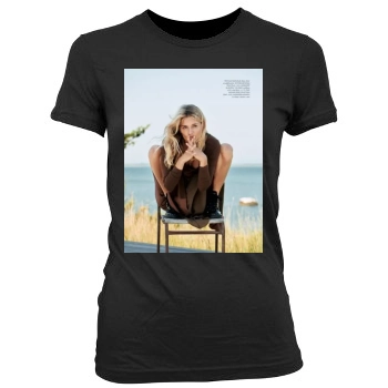 Sienna Miller Women's Junior Cut Crewneck T-Shirt