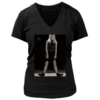 Sienna Miller Women's Deep V-Neck TShirt