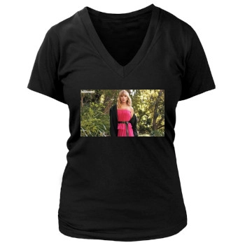 Taylor Swift Women's Deep V-Neck TShirt